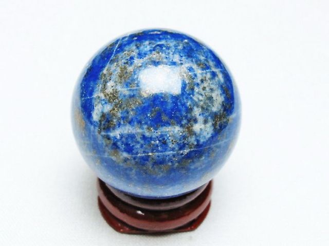 ラピスラズリ丸玉 33mm [T218-3382]