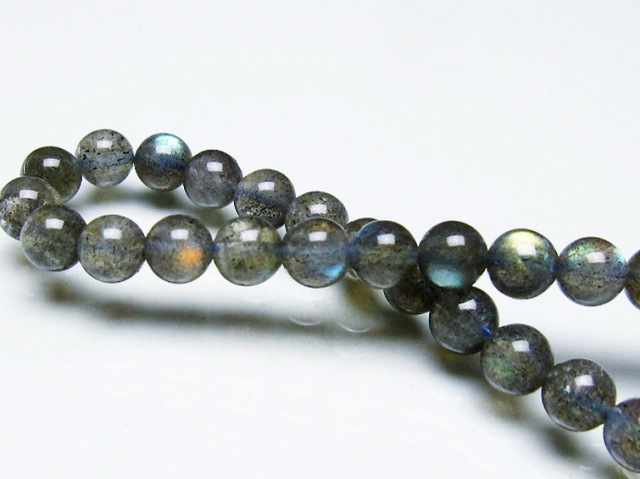 ラブラドライトブレスレット 6mm [T219-5544]