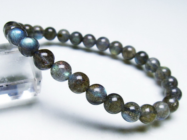 ラブラドライトブレスレット 6mm [T219-5544]
