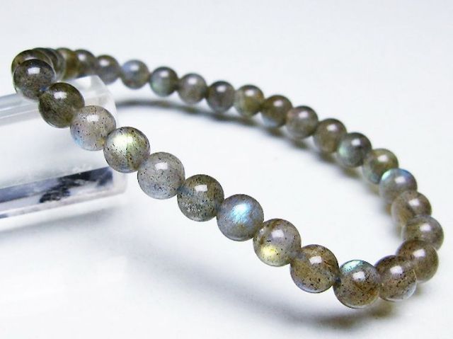ラブラドライトブレスレット 6mm [T219-5696]