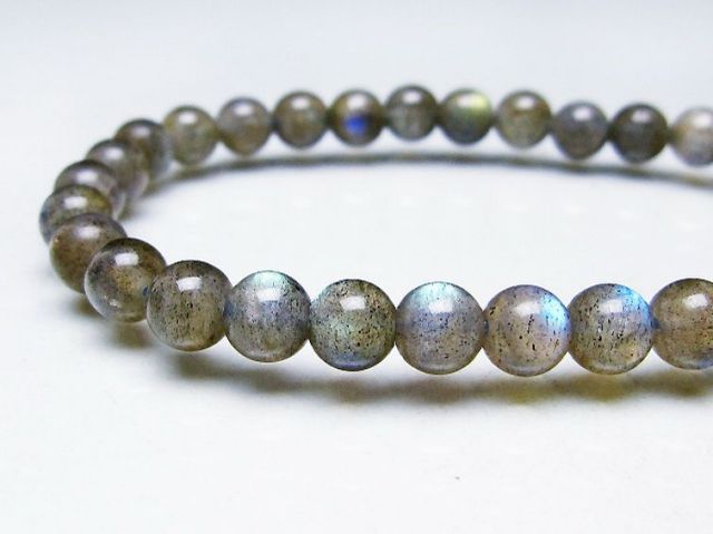 ラブラドライトブレスレット 6mm [T219-5696]