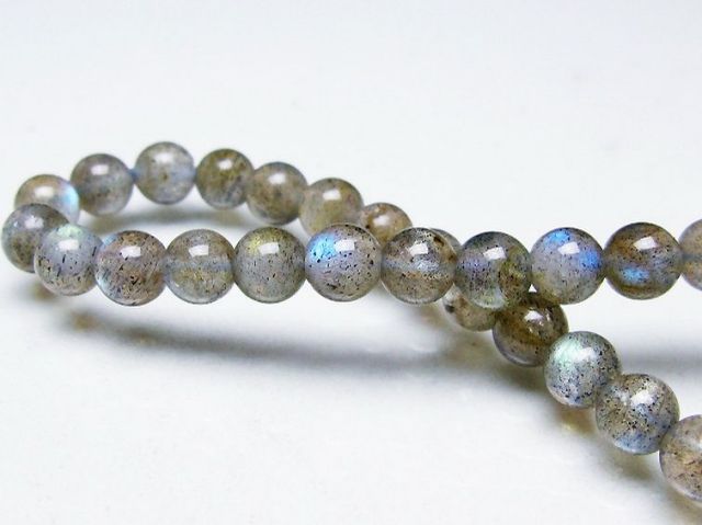 ラブラドライトブレスレット 6mm [T219-5729]