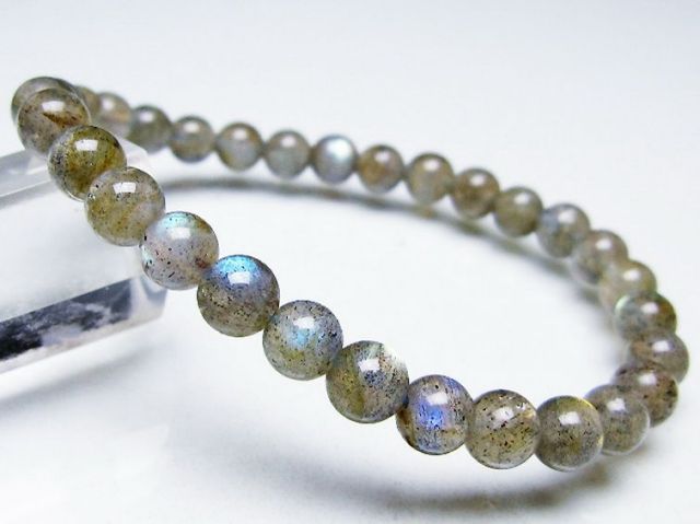 ラブラドライトブレスレット 6mm [T219-5729]