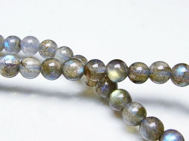 ラブラドライトブレスレット 6mm [T219-5733]
