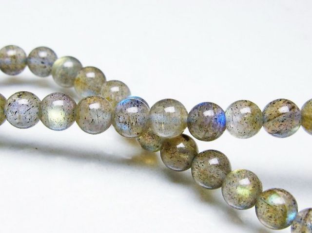 ラブラドライトブレスレット 6mm [T219-5742]