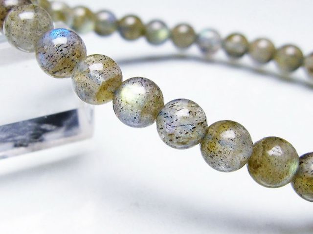 ラブラドライトブレスレット 6mm [T219-5742]