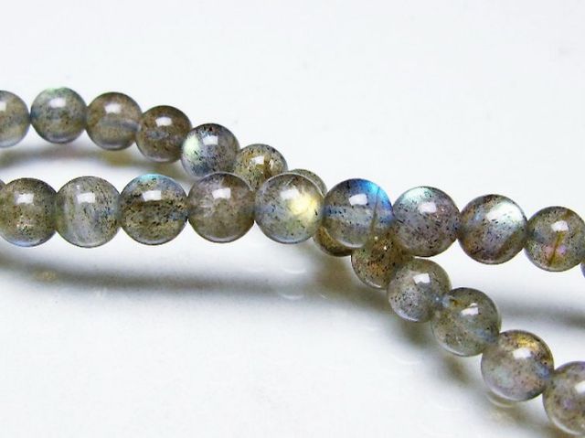 ラブラドライトブレスレット 6mm [T219-5754]