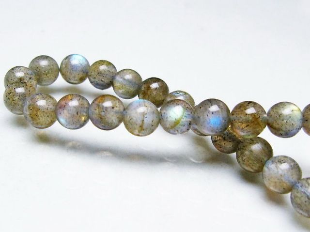 ラブラドライトブレスレット 6mm [T219-5760]