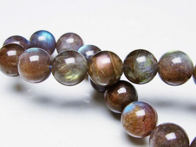 パワーストーン 天然石 ラブラドライトブレスレット 11mm [T219-5775]