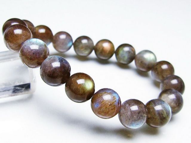 パワーストーン 天然石 ラブラドライトブレスレット 11mm [T219-5775]
