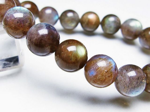 パワーストーン 天然石 ラブラドライトブレスレット 11mm [T219-5775]