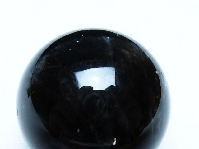 モリオン 純天然 黒水晶 丸玉 36mm [t220-10145]
