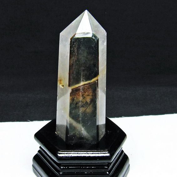 ガーデン水晶六角柱 [t222-2145]