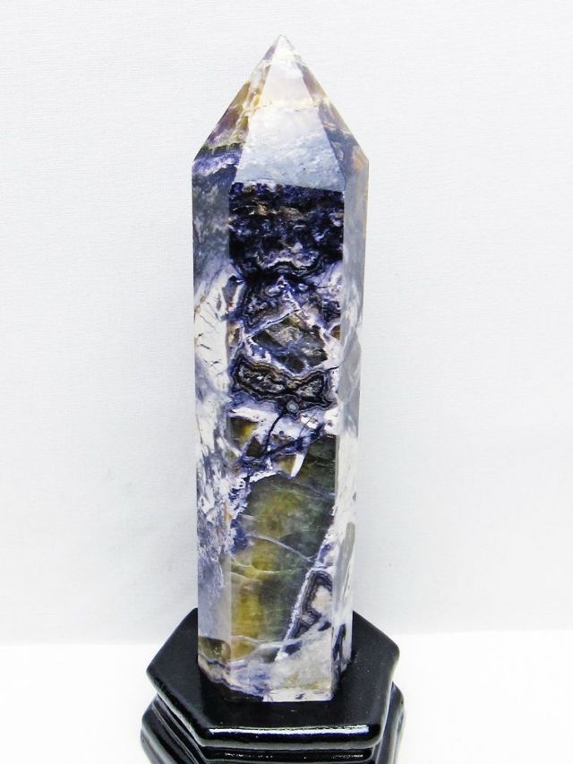 1.1Kgアメリカ　ユタ州産ティファニーストーン六角柱 [t222-2556]