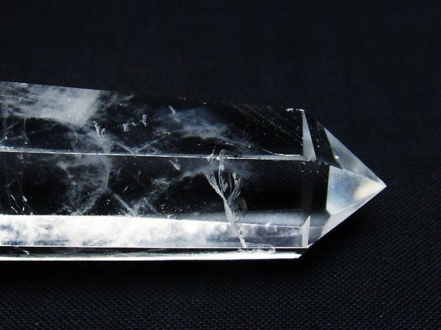 水晶 ダブルポイント[T223-2680]