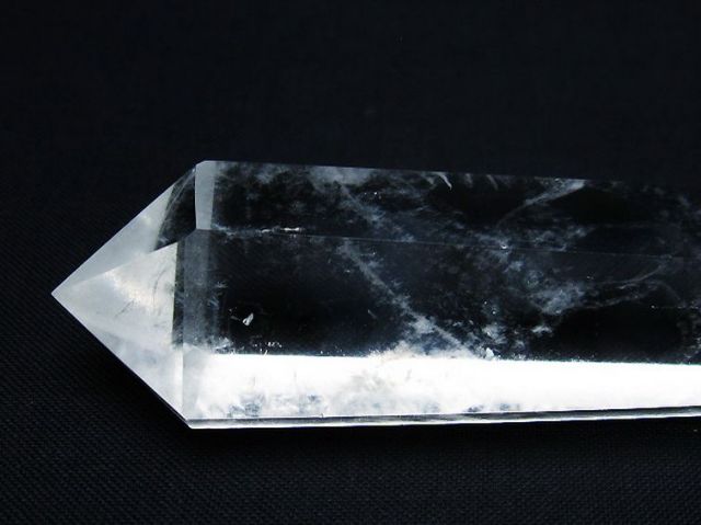 パワーストーン 天然石 水晶 ダブルポイント[T223-2698]