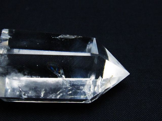 水晶 ダブルポイント[T223-2724]