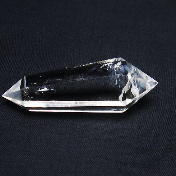 パワーストーン 天然石 水晶 ダブルポイント[T223-2767]