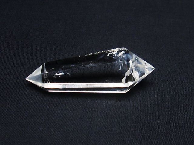 水晶 ダブルポイント[T223-2767]