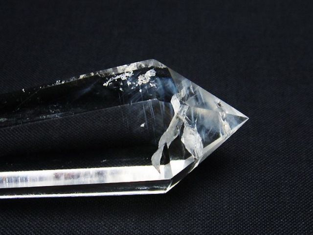 水晶 ダブルポイント[T223-2767]