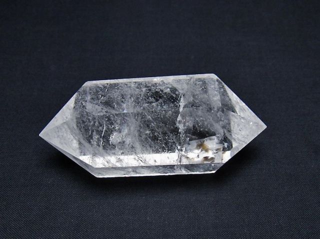 虹入りヒマラヤ水晶ダブルポイント[T223-3087]