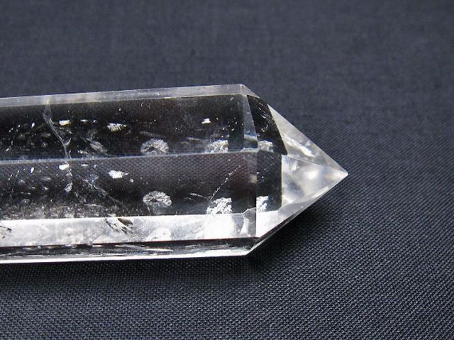 ヒマラヤ水晶　水晶　ポイント　ダブルポイント　天然石【高品質】1 ヒマラヤ水晶ダブルポイント[T223-2273]