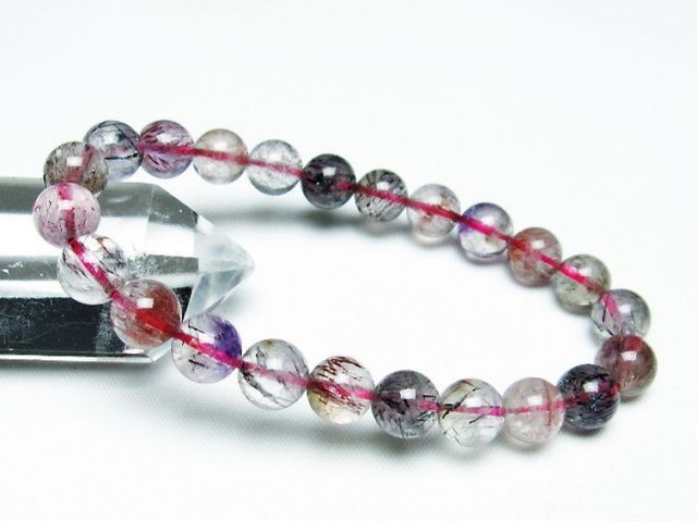 セイクリッドセブン貔貅ブレスレット パワーストーン 天然石 セイクリッドセブンブレスレット 8mm