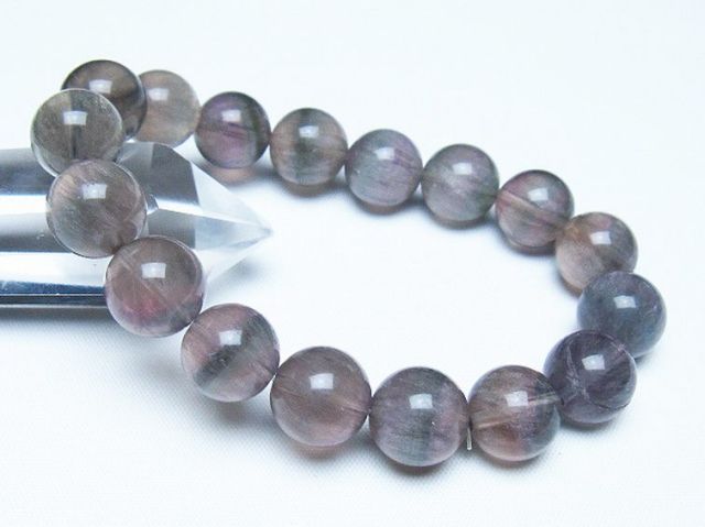 フローライト ブレスレット 12mm [T227-2405]