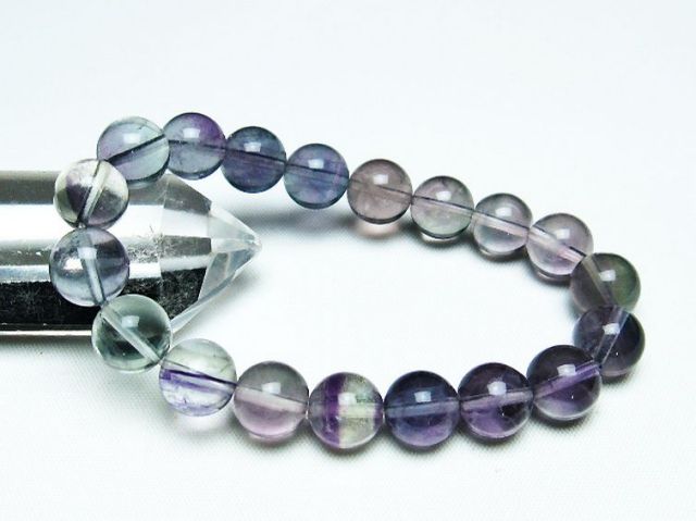 フローライト ブレスレット 10mm [T229-4629] 