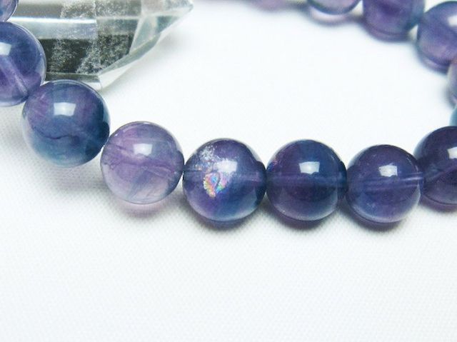 フローライト ブレスレット 10mm [t229-5013]