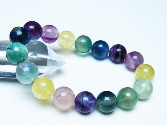 フローライト ブレスレット 12mm [t229-5359]