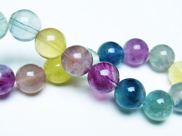 フローライト ブレスレット 12mm [t229-5364]