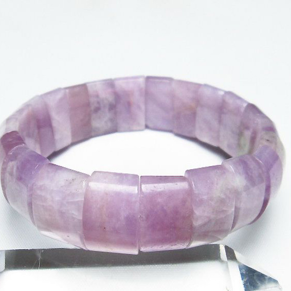 パワーストーン 天然石 クンツァイトバングル[T230-2057]