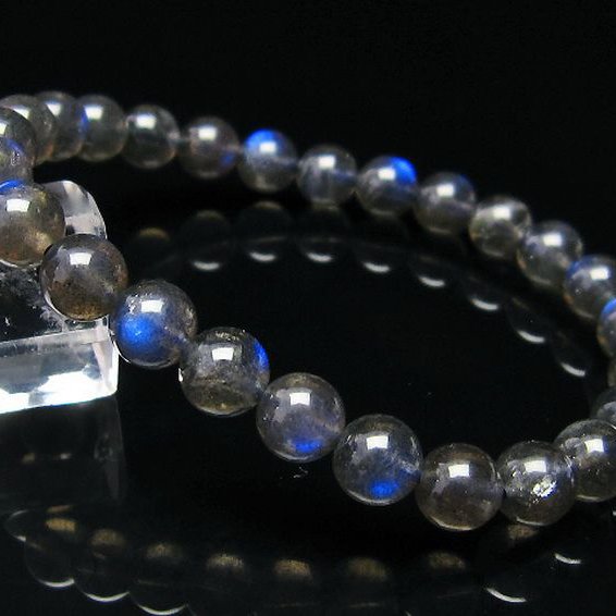 ラブラドライトブレスレット 7mm [T234-2757]