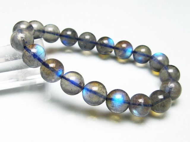 ラブラドライトブレスレット 11mm [t234-3332]