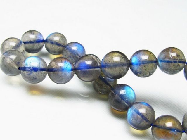ラブラドライトブレスレット 11mm [t234-3332]
