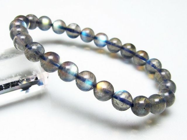 ラブラドライトブレスレット 7mm [t234-3446]