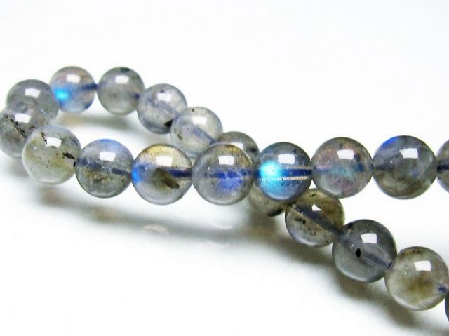 パワーストーン 天然石 ラブラドライトブレスレット 8mm [T234-3815]1枚目