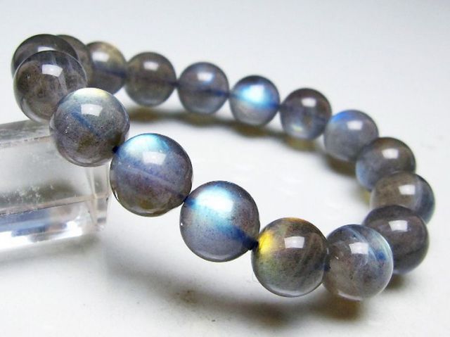 ラブラドライトブレスレット 12mm [t234-3894]