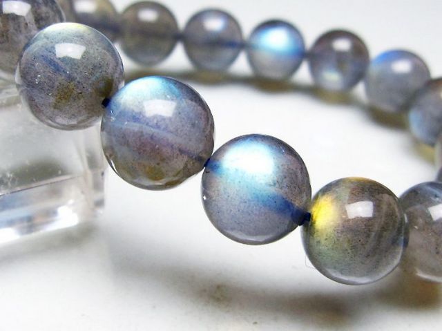 ラブラドライトブレスレット 12mm [t234-3894]