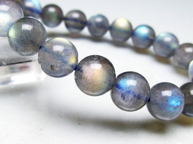 ラブラドライトブレスレット 10mm [T234-3905]