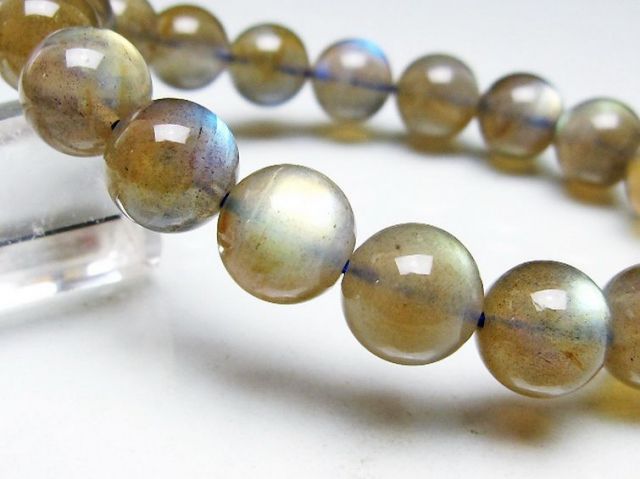 ラブラドライトブレスレット 11mm [T234-3933]