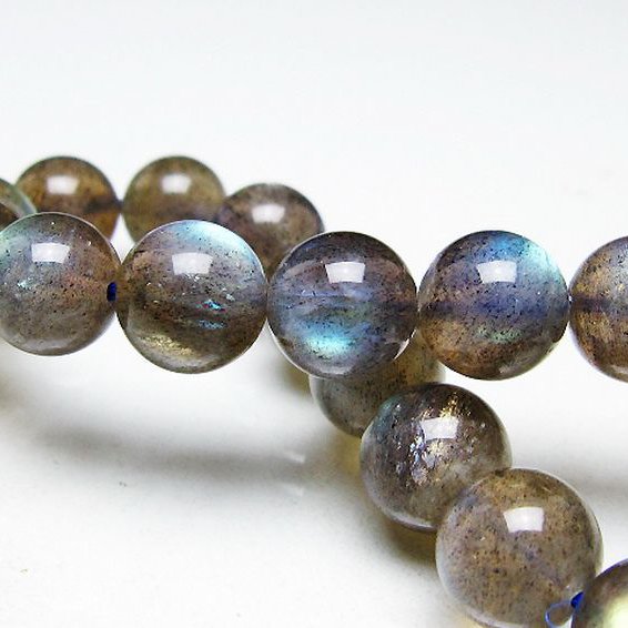 ラブラドライトブレスレット 10mm [T234-3956]