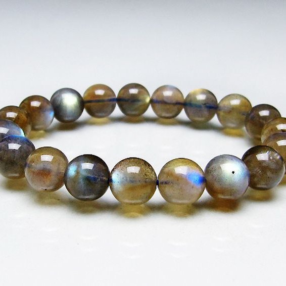 パワーストーン 天然石 ラブラドライトブレスレット 11mm [T234-3958] 