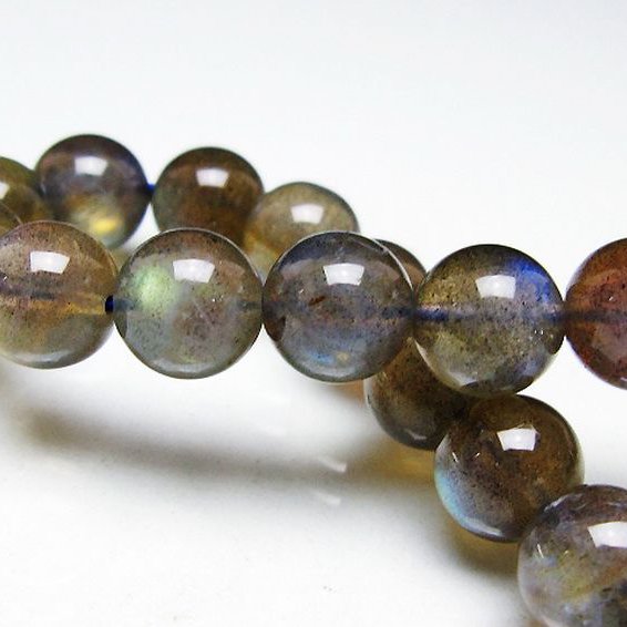 ラブラドライトブレスレット 10mm [T234-3970]