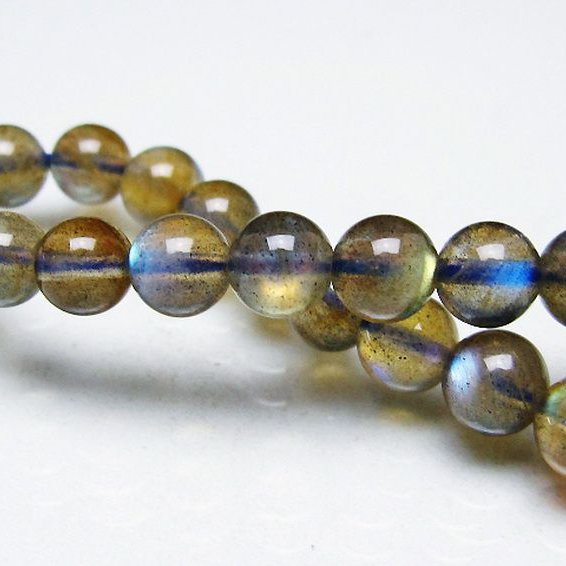 ラブラドライトブレスレット 7mm [T234-3973]