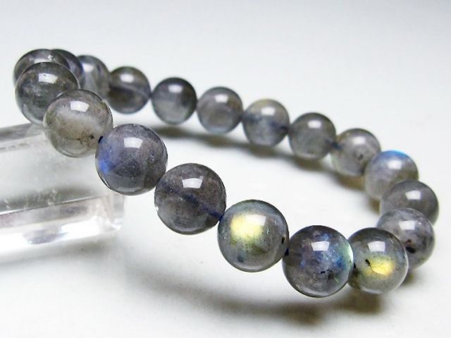 ラブラドライトブレスレット 10mm [t234-4045]