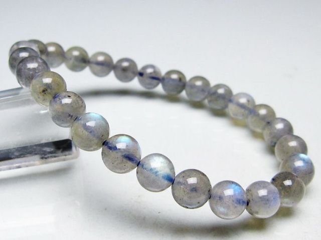 ラブラドライトブレスレット 8mm [T234-4069]