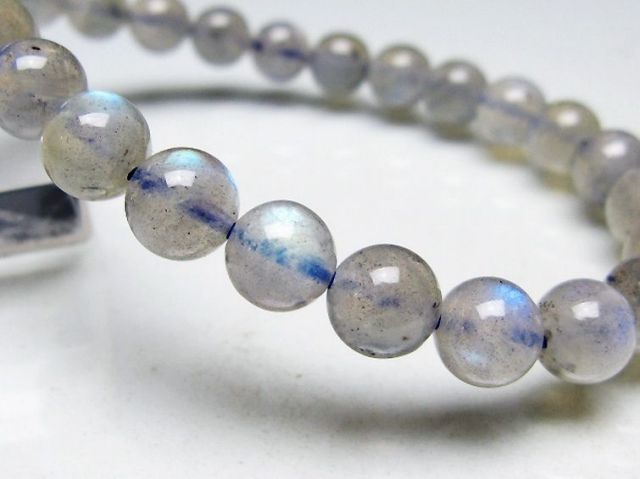 ラブラドライトブレスレット 8mm [T234-4069]