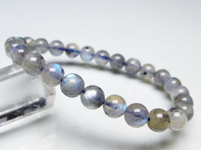 ラブラドライトブレスレット 7mm [T234-4076]